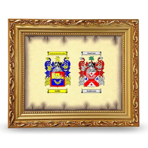 Anniversary Framed - Gold