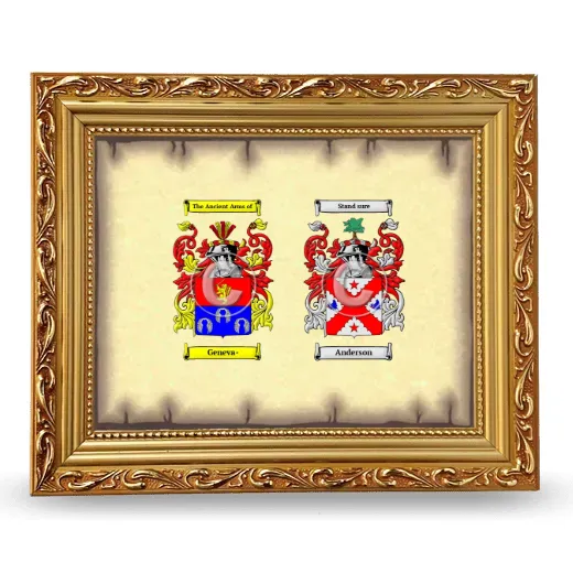 Anniversary Framed - Gold