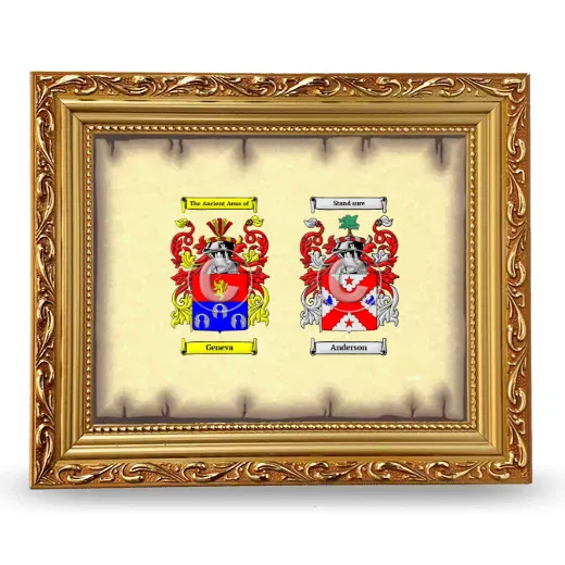 Anniversary Framed - Gold