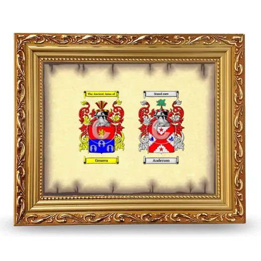 Anniversary Framed - Gold