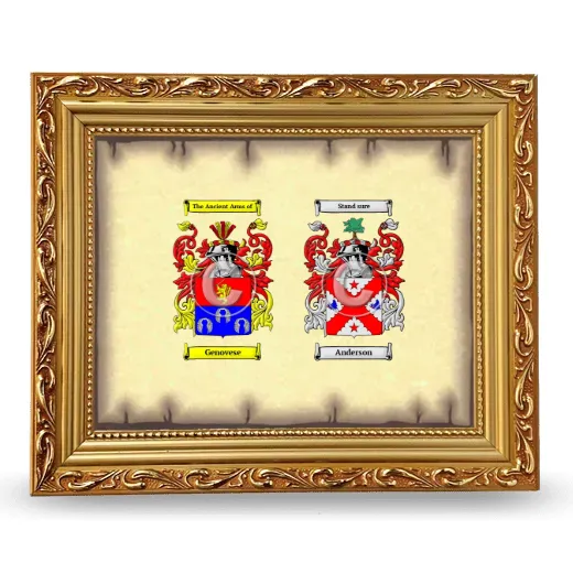 Anniversary Framed - Gold