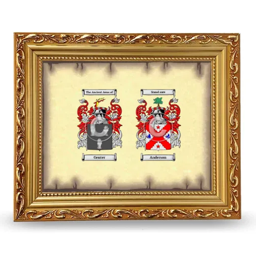 Anniversary Framed - Gold