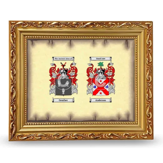 Anniversary Framed - Gold