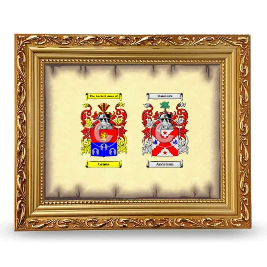 Anniversary Framed - Gold