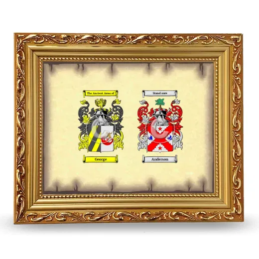 Anniversary Framed - Gold