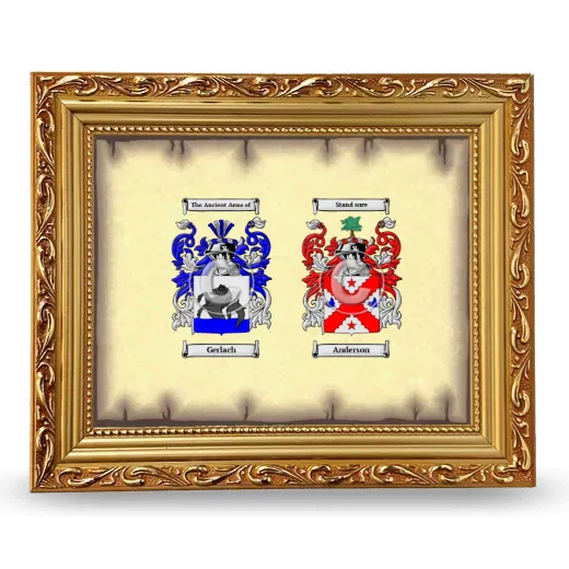 Anniversary Framed - Gold