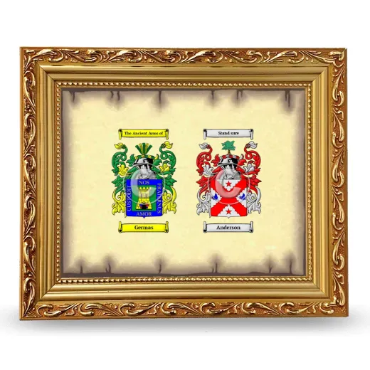 Anniversary Framed - Gold