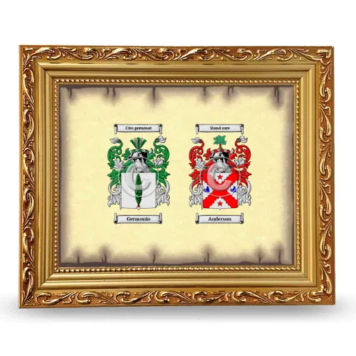 Anniversary Framed - Gold