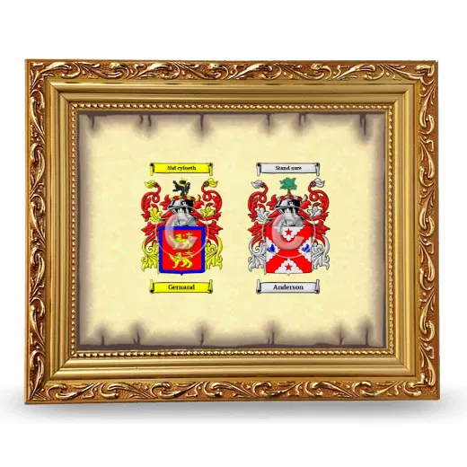 Anniversary Framed - Gold