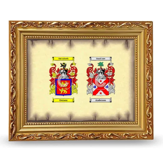 Anniversary Framed - Gold