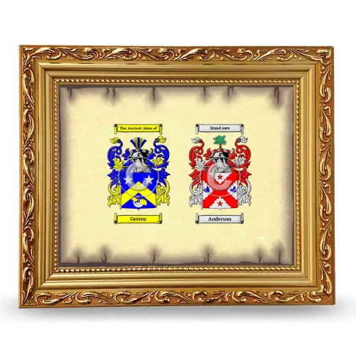 Anniversary Framed - Gold