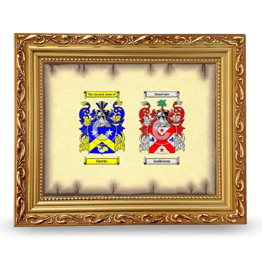 Anniversary Framed - Gold