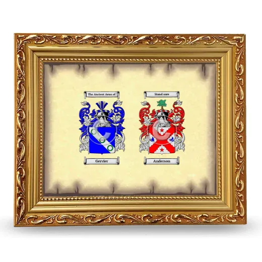 Anniversary Framed - Gold