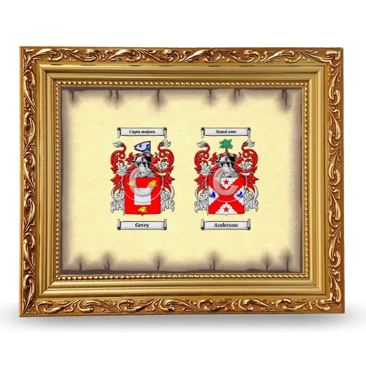 Anniversary Framed - Gold