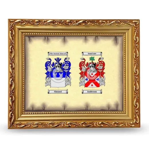 Anniversary Framed - Gold