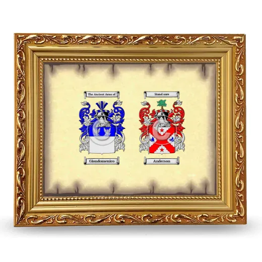 Anniversary Framed - Gold