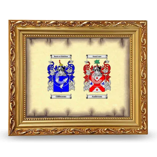 Anniversary Framed - Gold