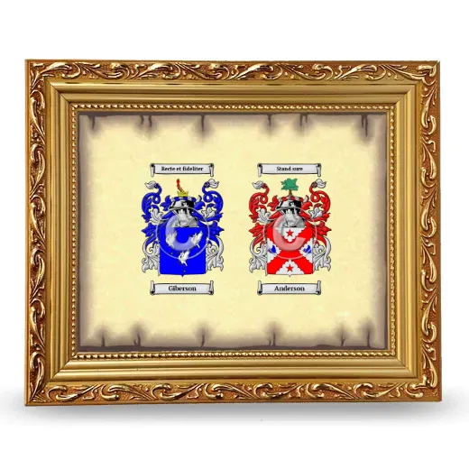 Anniversary Framed - Gold