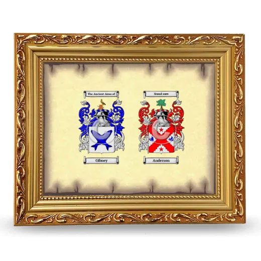 Anniversary Framed - Gold