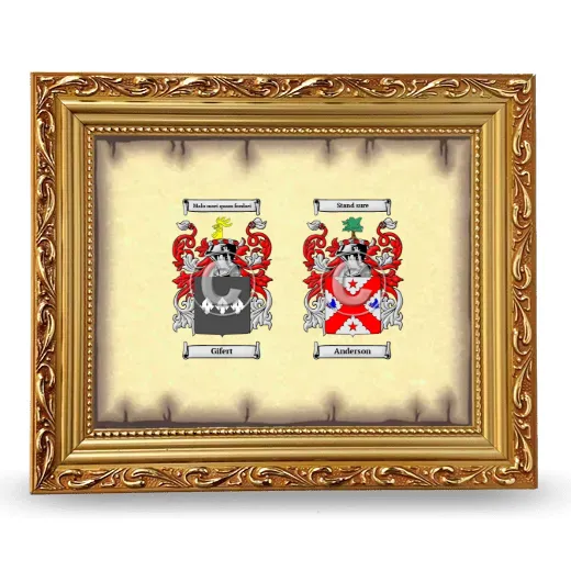 Anniversary Framed - Gold