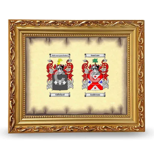 Anniversary Framed - Gold