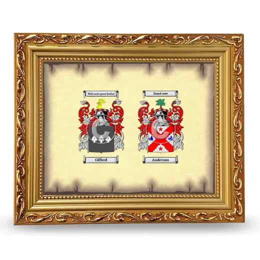 Anniversary Framed - Gold