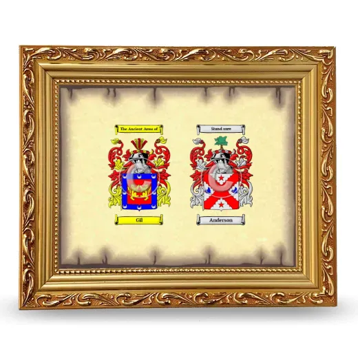 Anniversary Framed - Gold