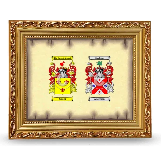 Anniversary Framed - Gold