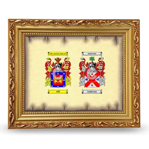 Anniversary Framed - Gold