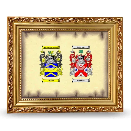 Anniversary Framed - Gold