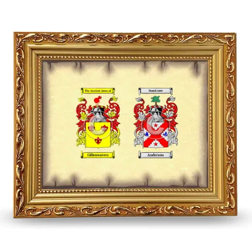 Anniversary Framed - Gold