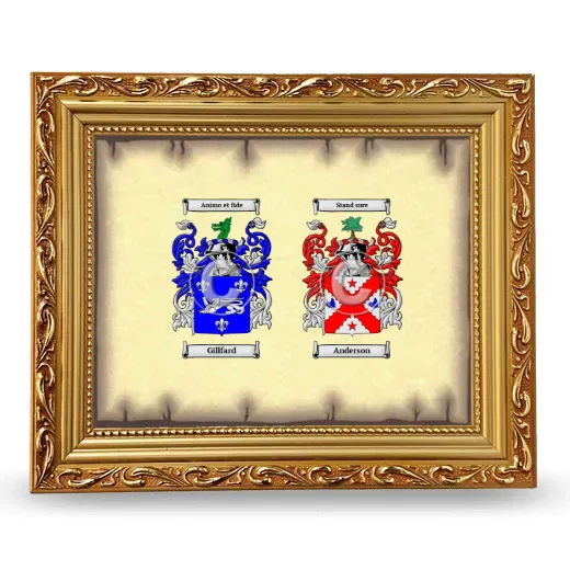 Anniversary Framed - Gold