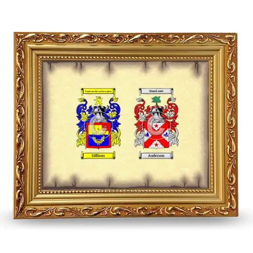 Anniversary Framed - Gold