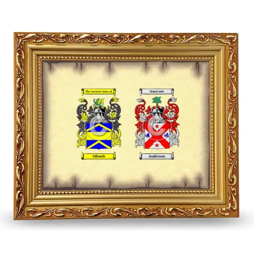 Anniversary Framed - Gold