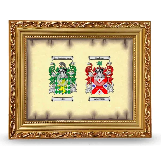 Anniversary Framed - Gold