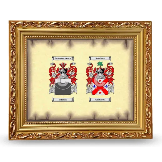 Anniversary Framed - Gold