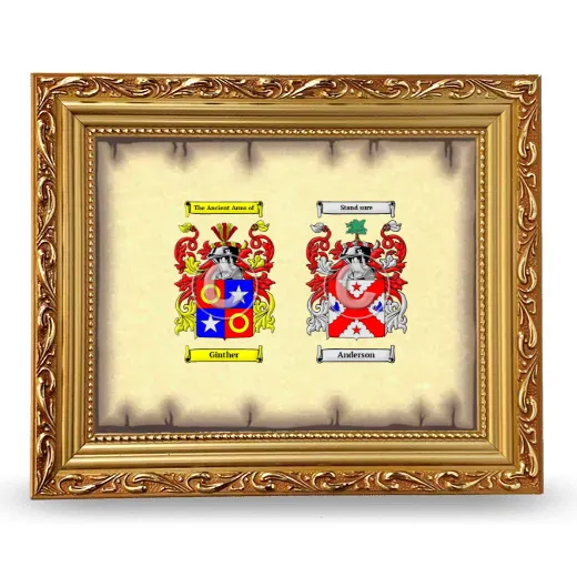 Anniversary Framed - Gold