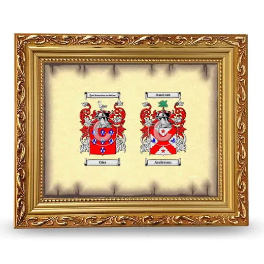 Anniversary Framed - Gold