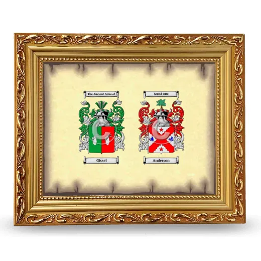 Anniversary Framed - Gold