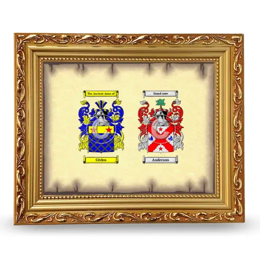 Anniversary Framed - Gold