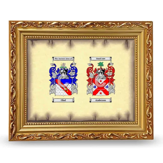 Anniversary Framed - Gold