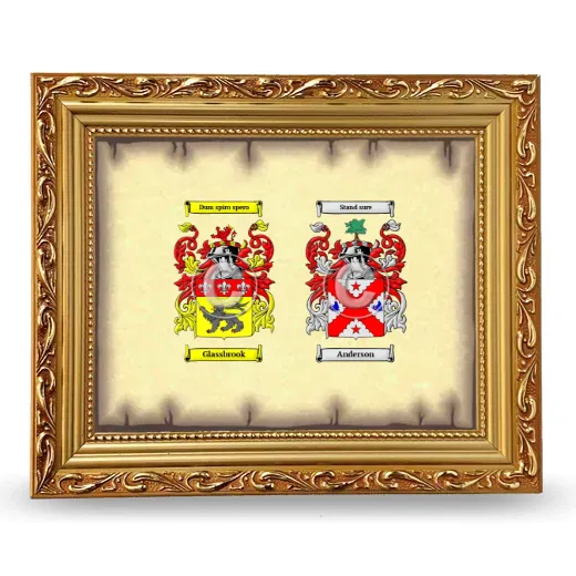 Anniversary Framed - Gold