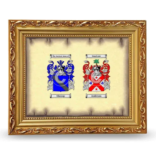 Anniversary Framed - Gold