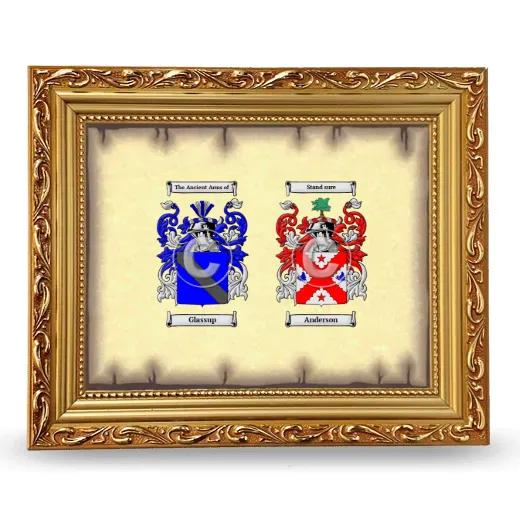 Anniversary Framed - Gold