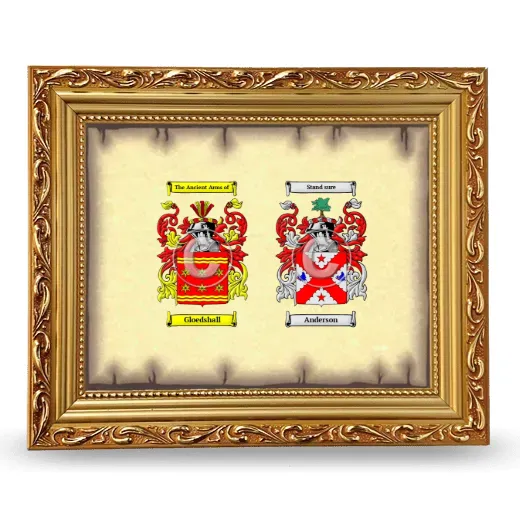 Anniversary Framed - Gold