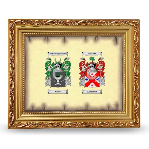 Anniversary Framed - Gold