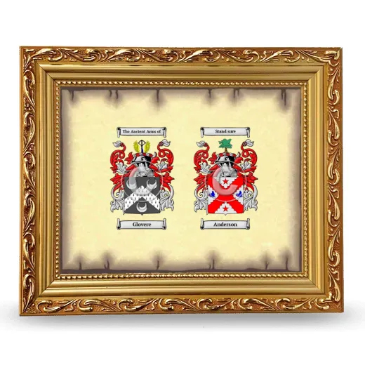 Anniversary Framed - Gold