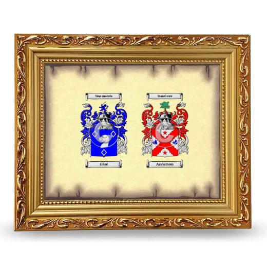 Anniversary Framed - Gold