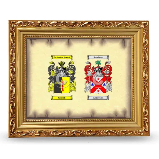 Anniversary Framed - Gold