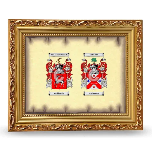 Anniversary Framed - Gold